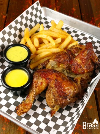 POLLO A LA BRASA  1/2